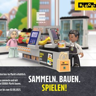 Entdecken Sie die bunte EDEKA Welt im Mini-Format mit BLOCKZ